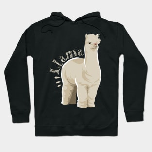 Llama Llama shirt Stuffed Peru animal Gift Hoodie